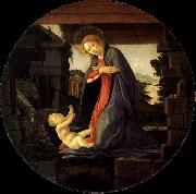 The Virgin Adoring the Child Botticelli